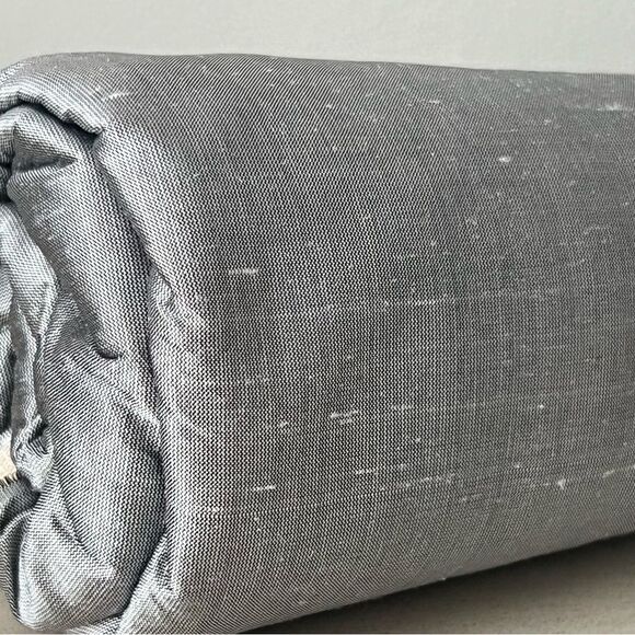 Raw Silk Fabric Remnants 1/2 - 3/4 yard cuts, Gold, Ivory, Silver, Turquoise - Picture 10 of 14